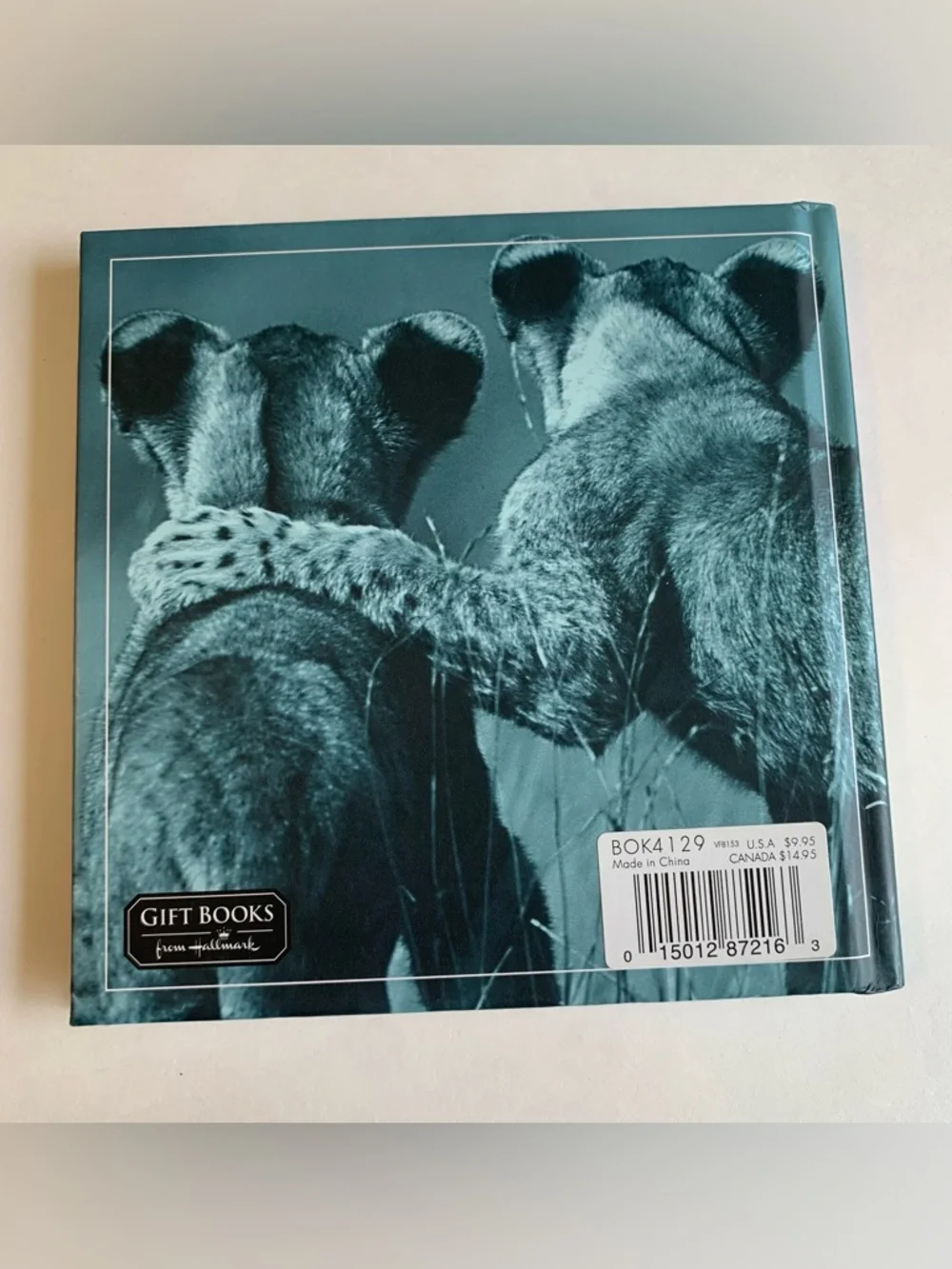 Hallmark hardcover book